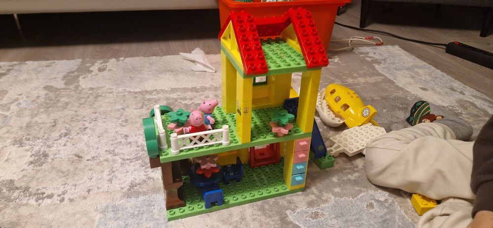 Casa casuta Peppa Pig duplo lego