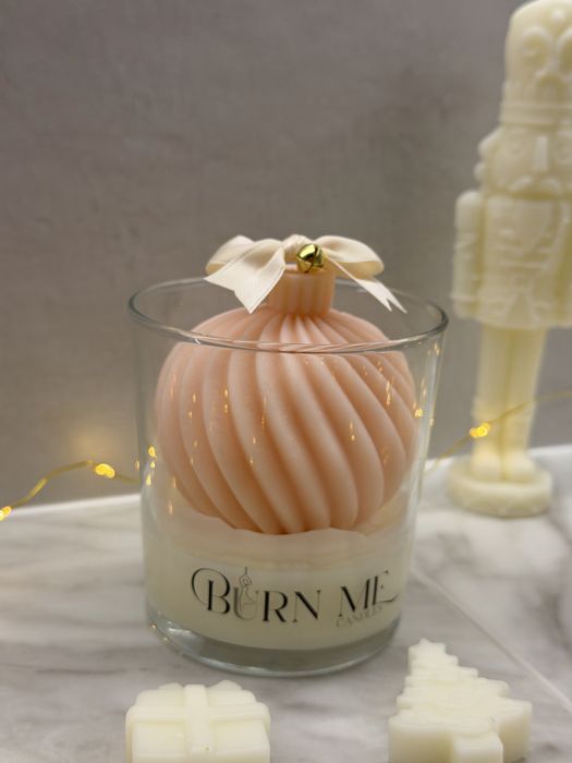 Коледни ароматни соеви свещи