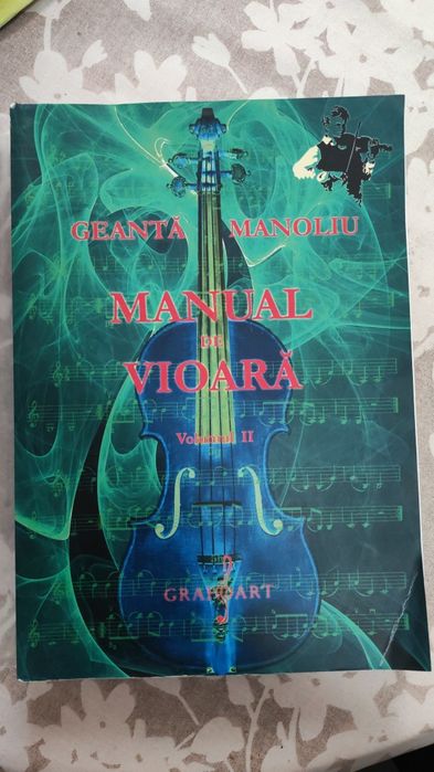 Manual Vioară - vol 1, 2, 3-3 sup, 4 și 4 sup