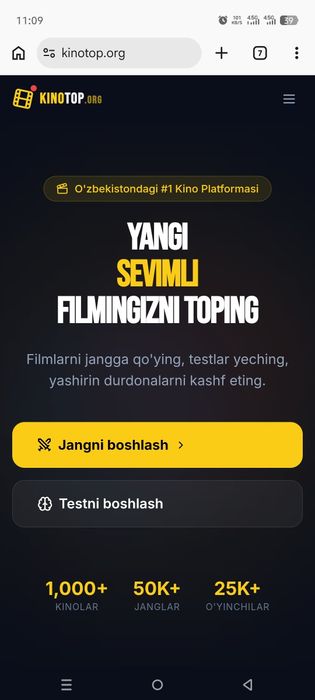 Kinotop.org sayti sotiladi