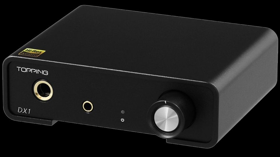 TOPPING DX1 USB DAC / Amplificator pentru căști full box