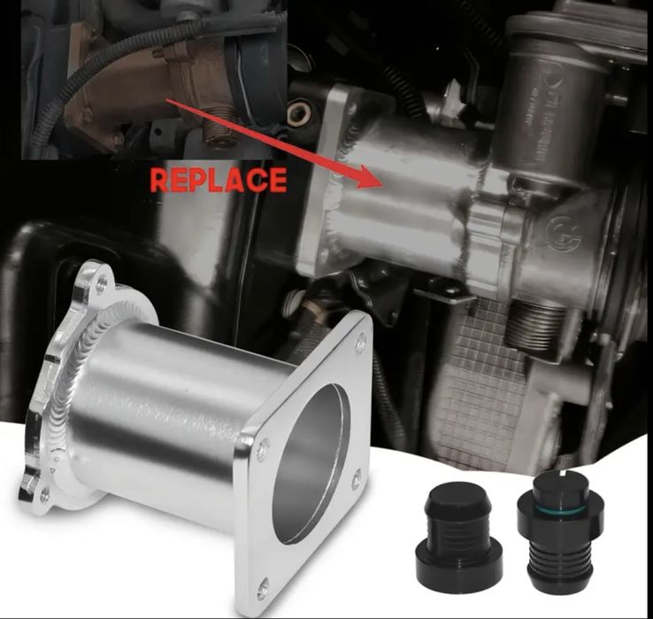 Kit EGR off + dopuri racitor gaze BMW M47/M57 2.0d 3.0d