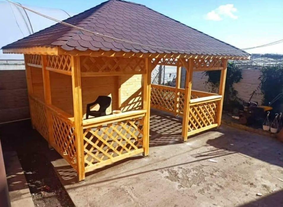 Vand foisoare de gradina pergole terase 4x5