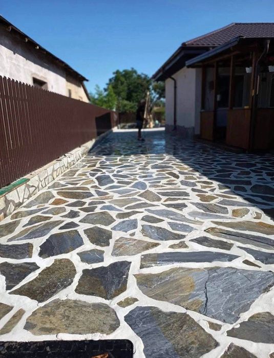 Vând și montez piatra naturala ideal pt pavaj premium tel 0733 712 397