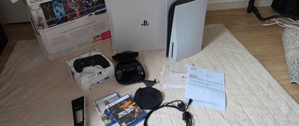 PlayStation 5 (PS5) + Професионален Контролер DualSense Edge + 2 Игри