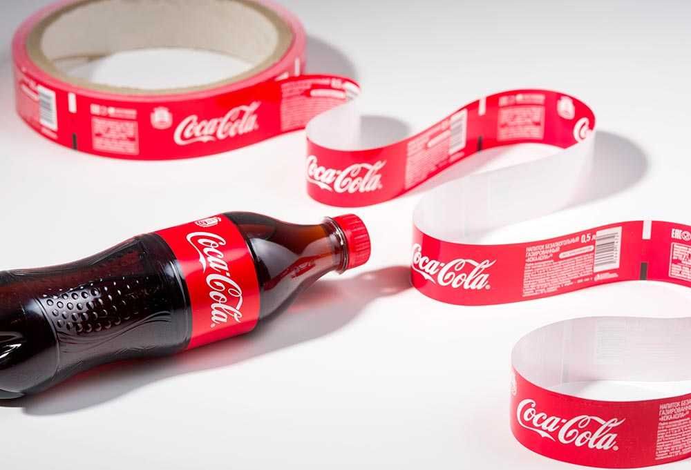 Флексопечать этикетки ПЭТ и самоклейка.