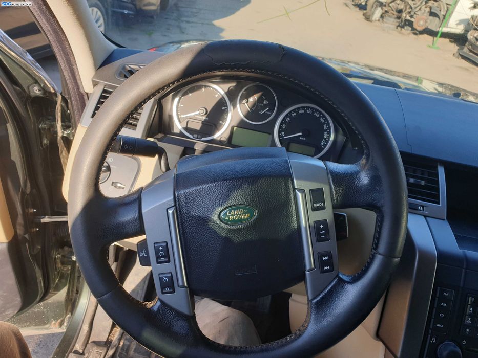 Volan din Piele cu Comenzi FARA Airbag Land Rover Range Rover Sport L320 2005 - 2009 [K4458]