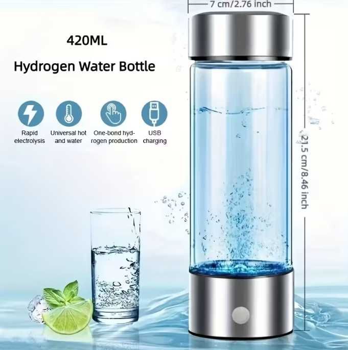 Бутилка/уред за водородна/алкална вода/водородни йони - НОВА!