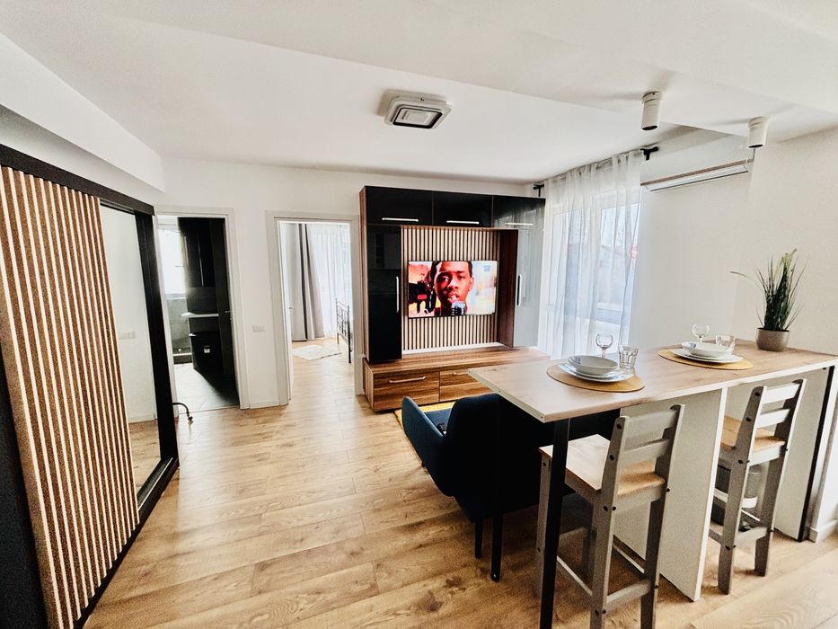 NOU | 2 camere mobilate prima închiriere | parcare inclusă | zonă excelentă Otopeni