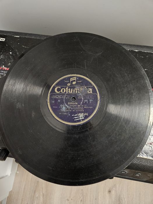 Placa n leonard patefon gramofon