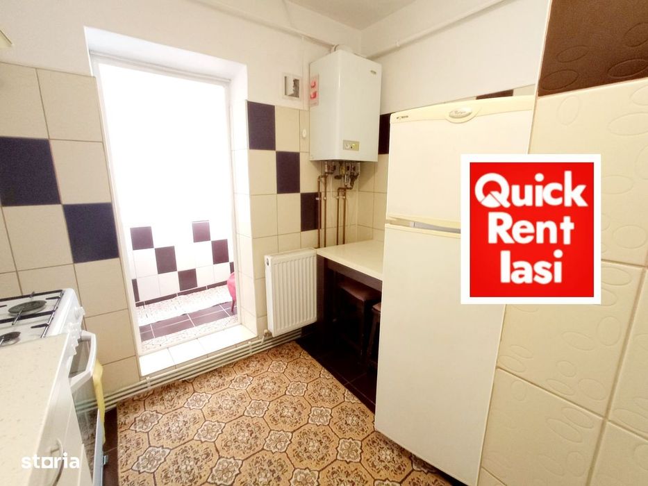 Central Apartament 1Camera Pentru 1-2Fete UMF/UAIC/ASACHI 350eur