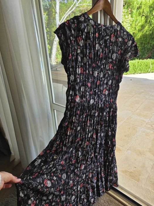 Дълга плисирана Рокля INES DE LA FRESSANGE Uniqlo