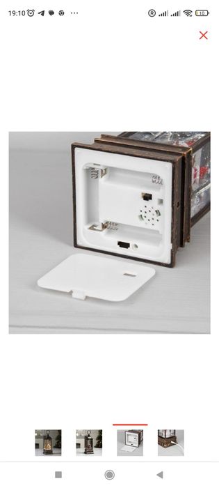 Фонарик музыкальный, новогодний.