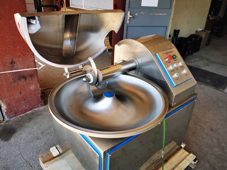 Кутер за месо с вместимост 20 литра, четворен нож, Двускоростен