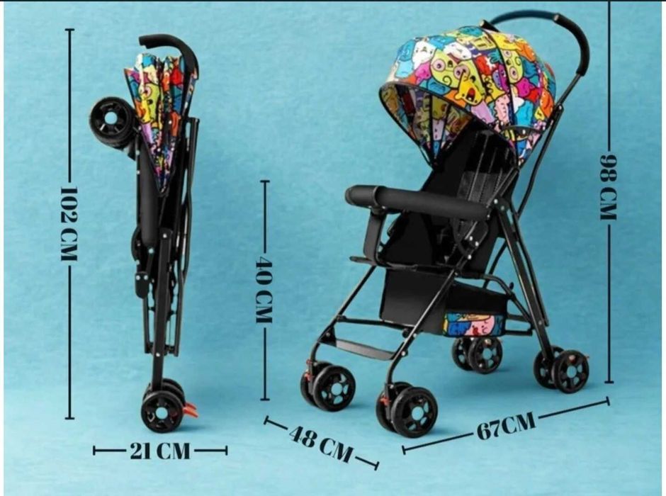 Carucior copii, diferite culori