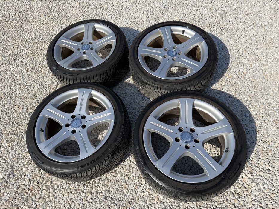 18 цола Джанти Мерцедес с гуми ALLSEASON 245/45/18 DOT 4821