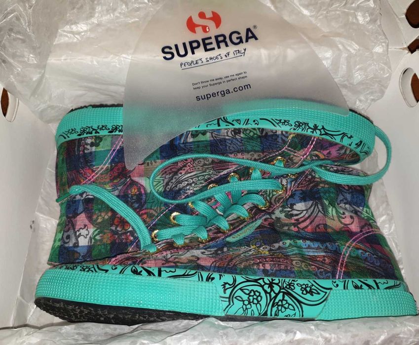 Superga високи кецове