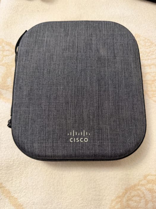 Casti Cisco 730 Wireless Dual On-ear Headset USB-A Bundle Carbon Negru