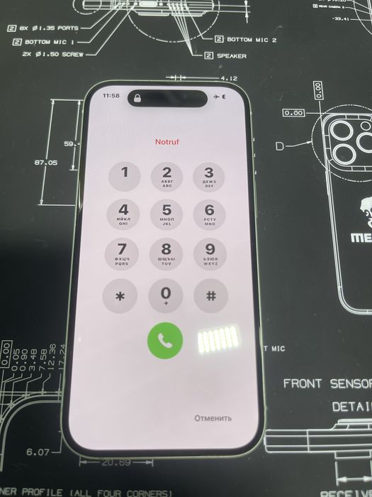 Iphone 15 дисплей LSD оригинал снятый