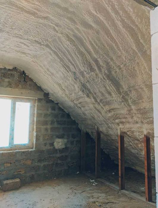 Утепление мансарды, крыш, tom utepleniya, penoplast, penopoliuretan