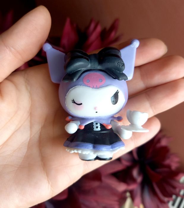 Figurine pt tort figurine decor sanrio kuromi