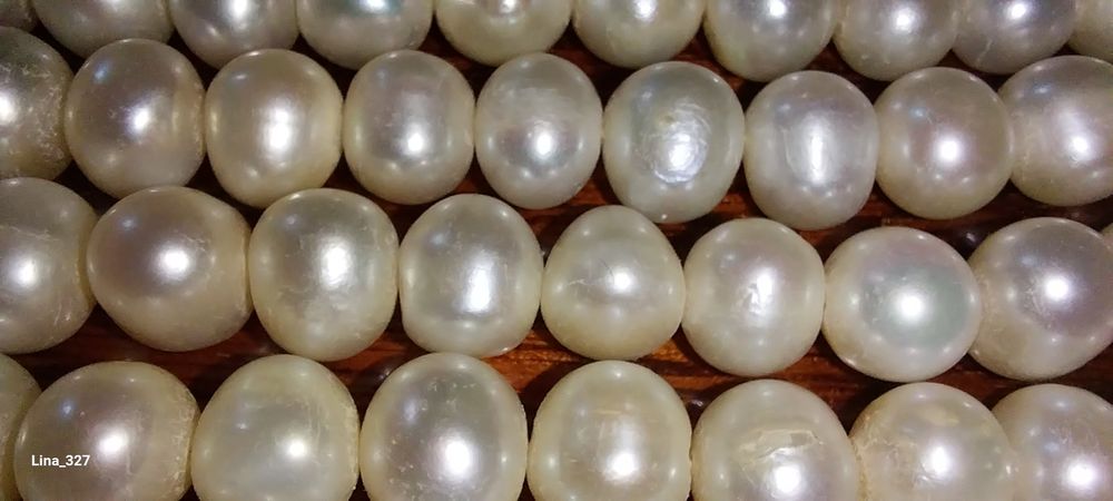 Бусы жемчуг, натуральный, СССР.