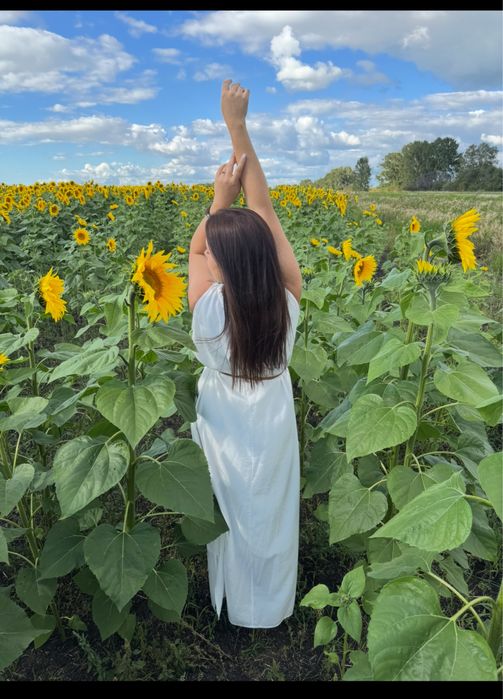 Продам белое греческое платье в пол 46-50рр