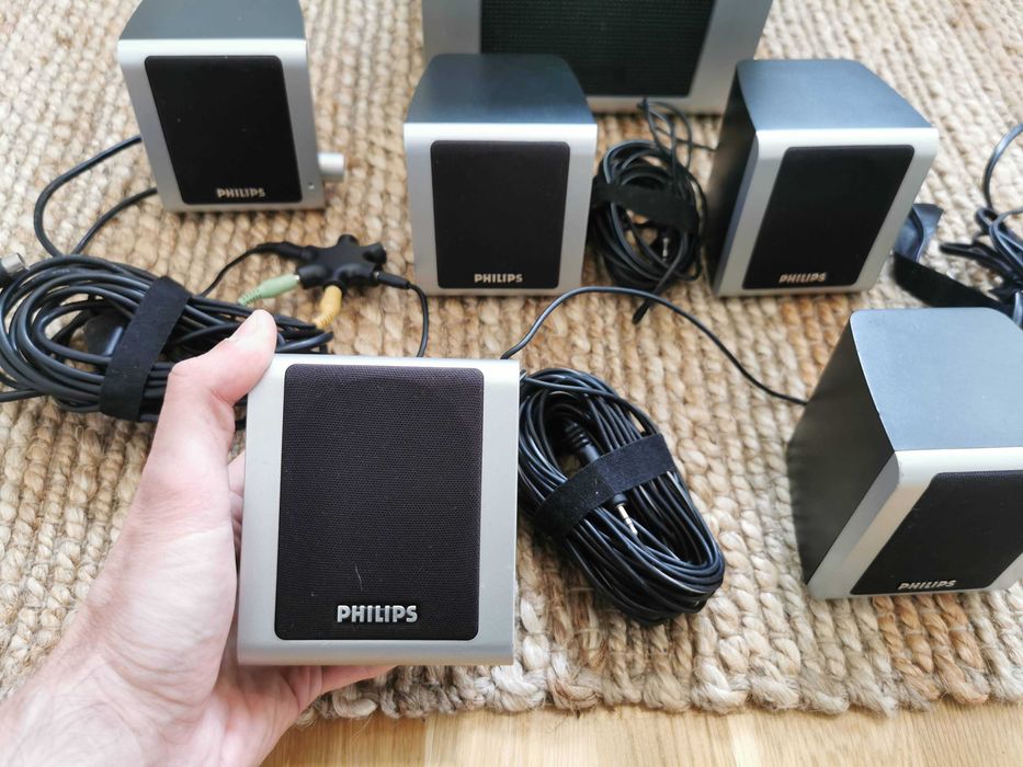 Sistem audio Philips 5.1 - boxe + subwoofer