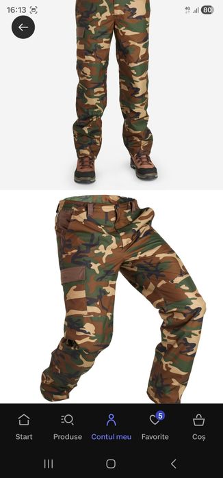 Costum Vanatoare(geaca +pantalon)