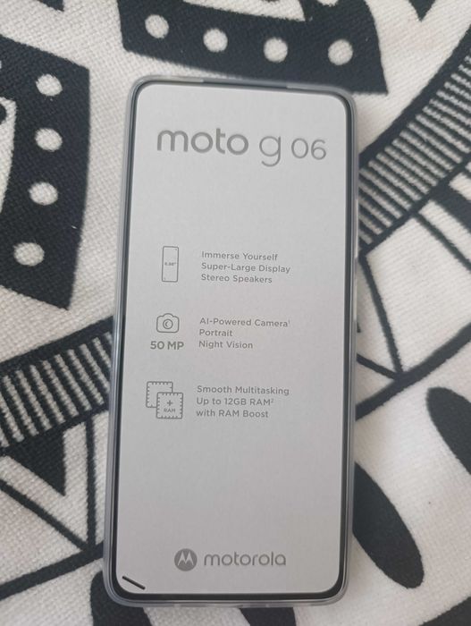 Smartphone Moto g 06 Tapestry Blue Nou în cutie