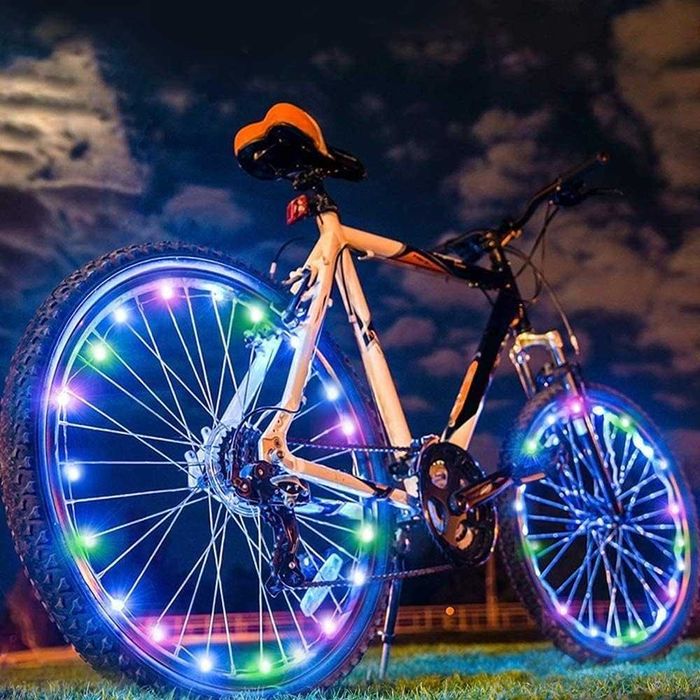 LED Светлини за велосипеди, многоцветни  OEM