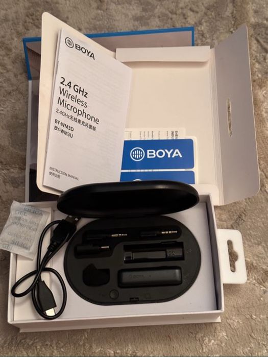 Boya бойа микрофон петличка