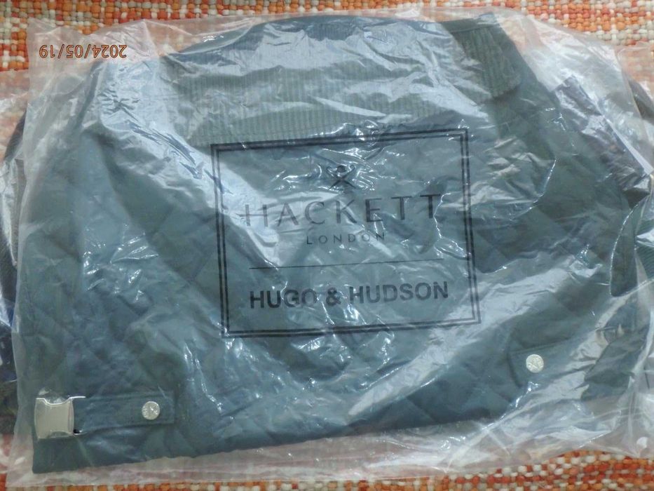 HUGO & HUDSON x HACKETT Капитонирано яке за кучета, зимно палто M40