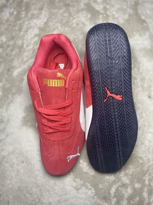 Кроссовки PUMA Speedcat OG,красные, замша