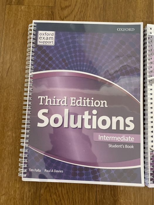 Solutions 3rd edition intermediate комплект 3000 тг