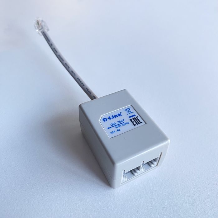 ADSL сплитер D-Link (новый)