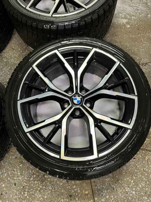 Диски  с шинами  BMW оргинал р19  розношироки