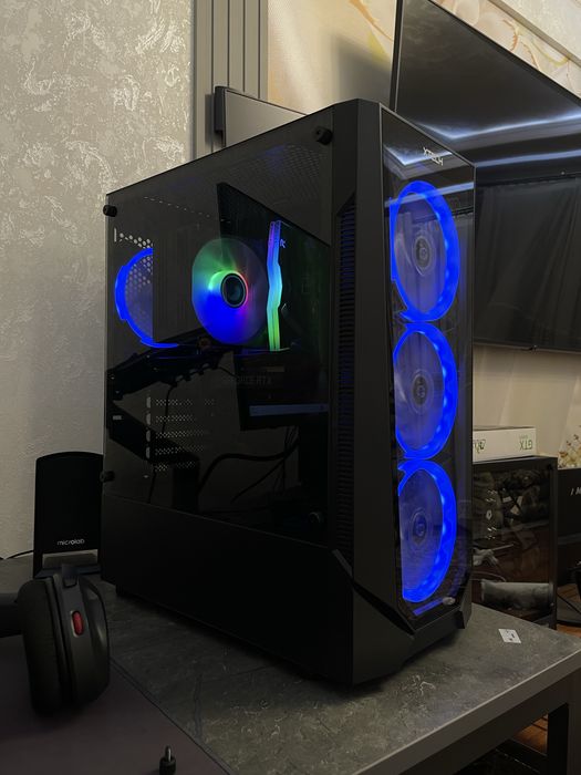 Игровой пк | I5 12400F, RTX3060Ti, 16 gb ozu, 256 ssd nvme, 1tb hdd