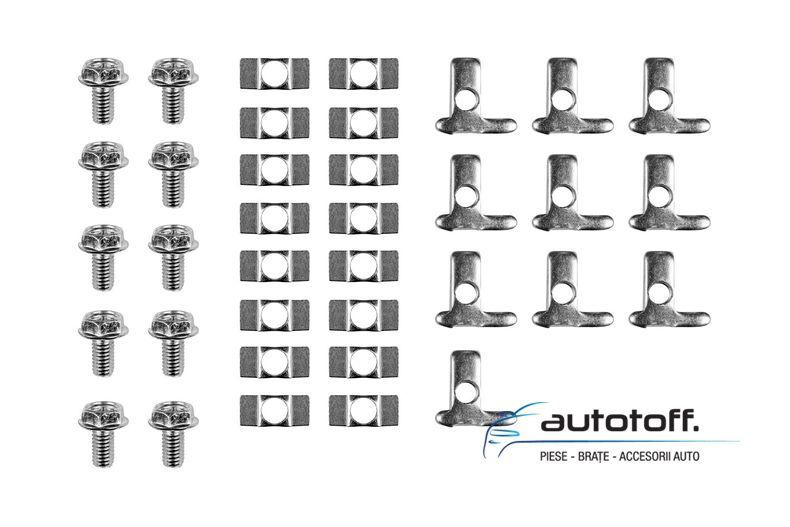 Praguri compatibile Mercedes GLA X156 (2014+) din aluminiu
