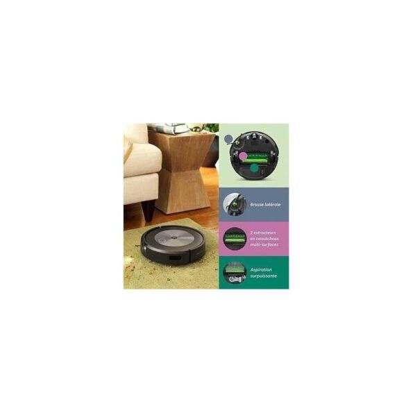 iRobot Roomba j7+ Прахосмукачка робот с автоматична станция за самопоч