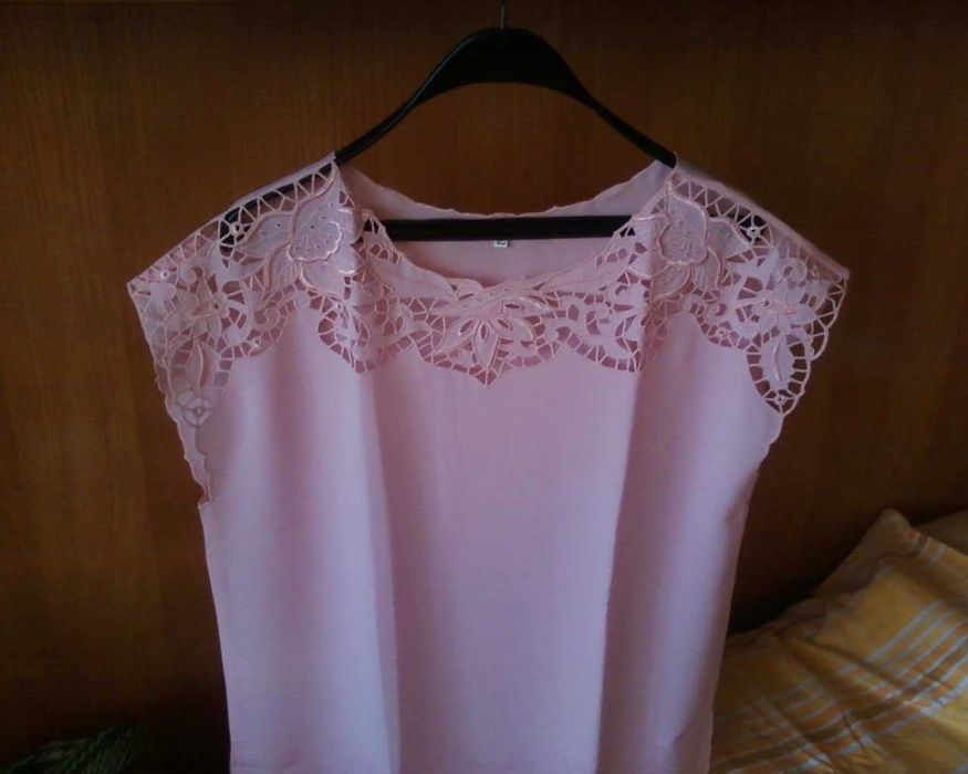 дамски кимона с машинна бродерия