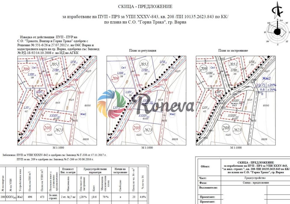 Продава се Парцел в Варна, м-т Траката - 500 кв.м за 115 €/кв.м - Снимка #4