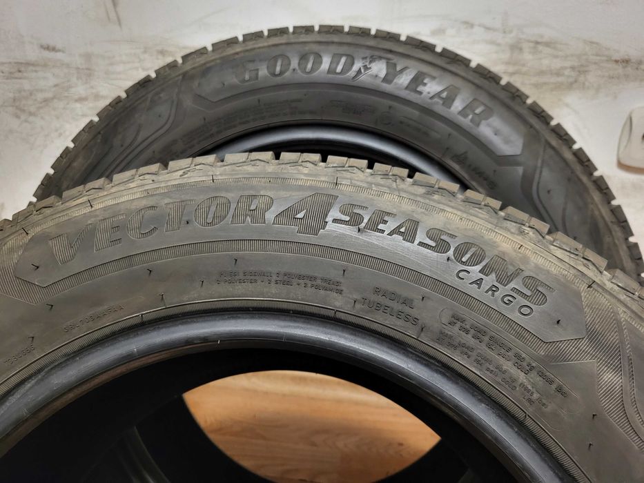 215/65/16C Goodyear DOT5024 / бус всесезонни гуми гуми