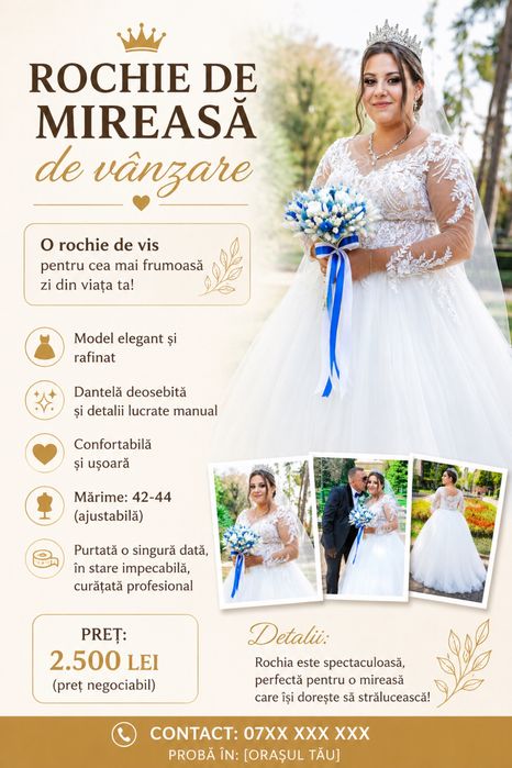 Rochie de mireasa !