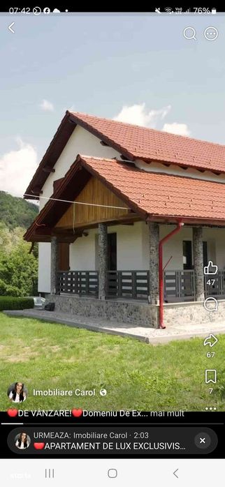 Teren 31.508 mp + Casă! 295.000 E Com. Golești, Sat Opătești, Vâlcea.