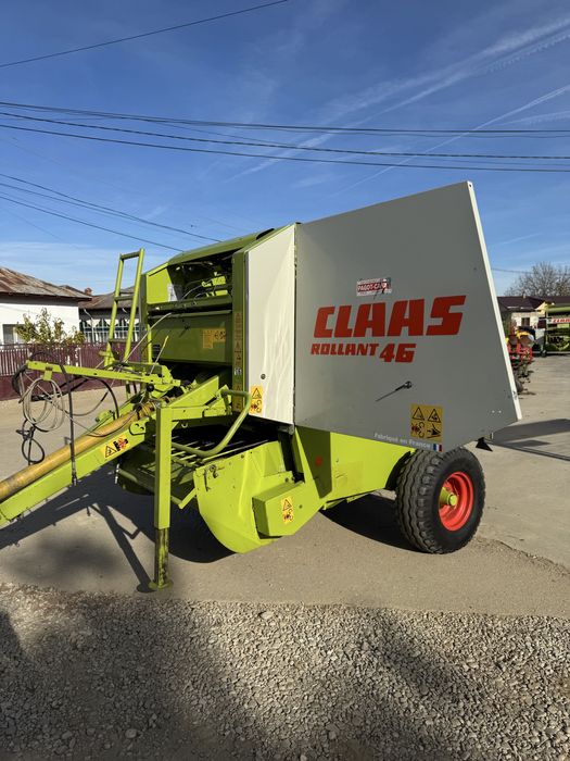 Balotiera/presa balotat/balot rotund 120/120 Claas 46