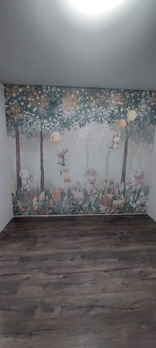 Клею ОБОИ. Галтели.