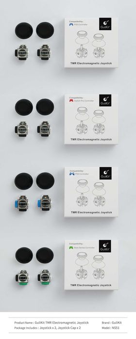 Продам электромагнитные аналоги для джойстиков GuliKit TMR