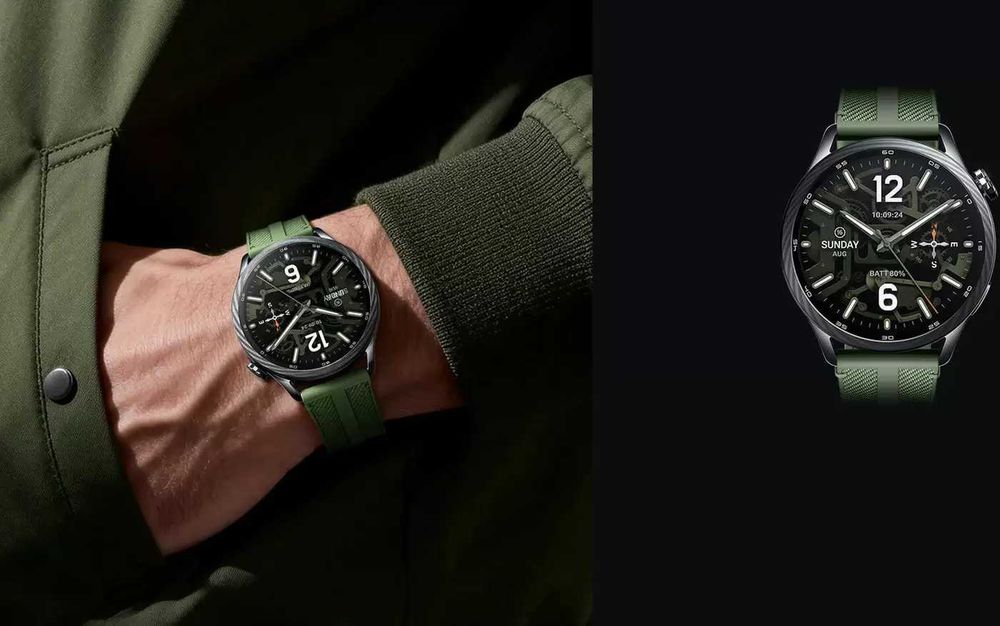 Aqilli Soat Умные часы Xiaomi Smart Watch S5 46mm Jungle (Зеленый)