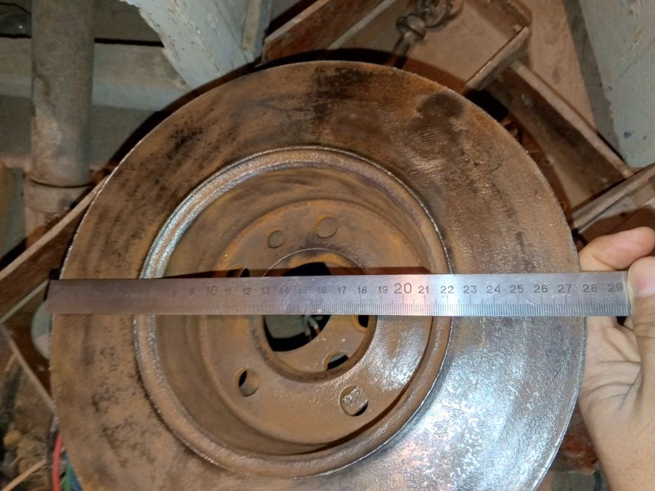 Volkswagen Transporter T4 тормозной диск 2 штук